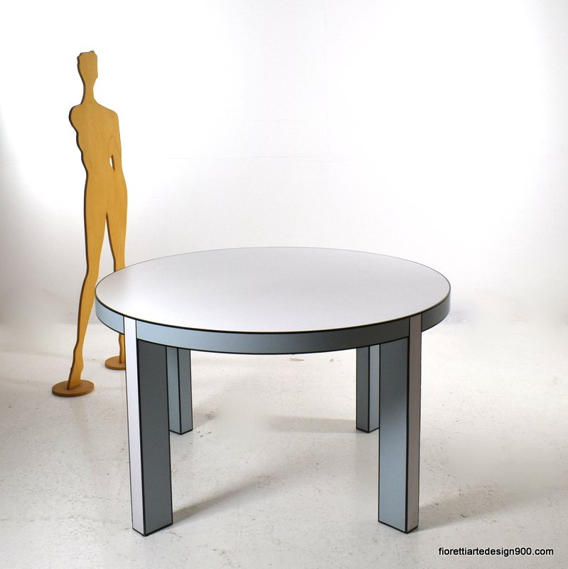 Pierre Charpin Dining Table 12/12 Post Design Memphis Milano